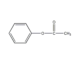 phenyl acetate structural formula