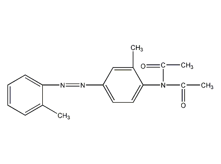 diacetylaminoazotoluene structural formula