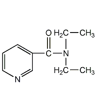 n,n-diethylnicotinamide structural formula