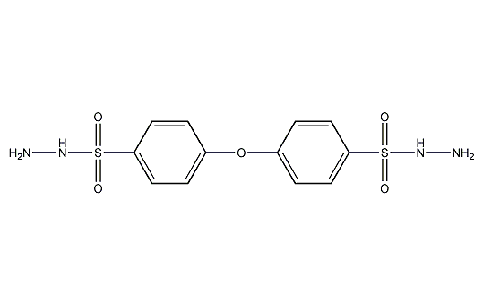 4,4'-oxobishenylsulfonyl hydrazide structural formula