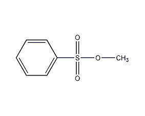 methyl benzenesulfonate structural formula