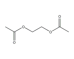1,2-ethylene glycol diacetate structural formula