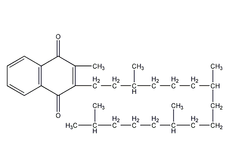 vitamin k1 structural formula