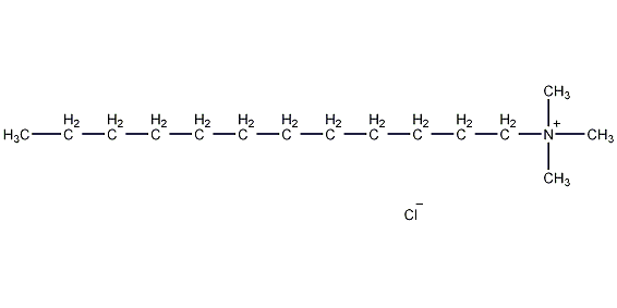 dodecyltrimethylammonium chloride structural formula