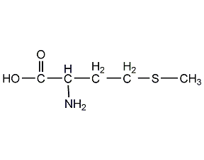 dl-methionine structural formula