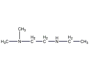n,n-dimethyl-n'-ethylethylenediamine structural formula