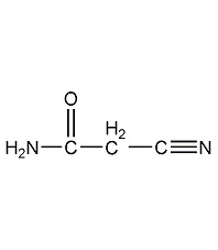 cyanacetamide structural formula