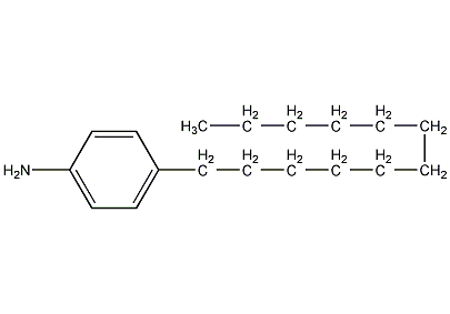 4-dodecylaniline structural formula