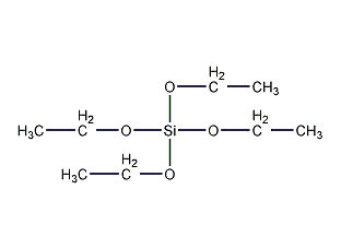 ethyl orthosilicate structural formula