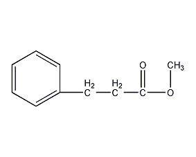 3-phenylpropionic acid methyl ester structural formula