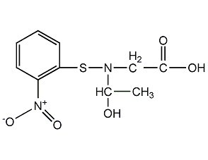 n-[(o-niphenyl)thiol-l-threonine structural formula