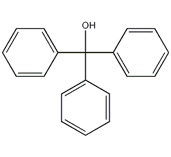trityl alcohol structural formula