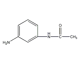 structural formula of m-aminoacetanilide
