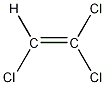 trichlorethylene structural formula