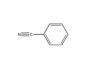 structural formula of benzonitrile