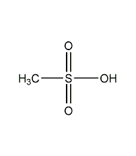 methanesulfonic acid structural formula