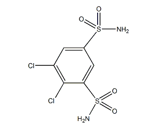 diclofenac sulfonamide structural formula