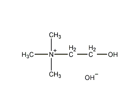 choline hydroxide structural formula
