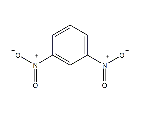 meta-dinitrobenzene structural formula