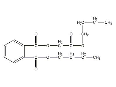 butyl phthaloyl butyl glycolate structural formula