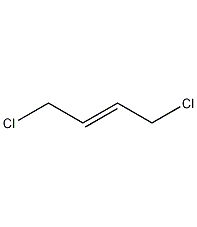 trans-1,4-dichloro-2-butene structural formula