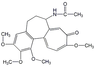 colchicine structural formula