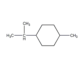 structural formula of menthane