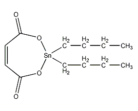 dibutyltin maleate structural formula