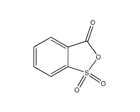 otho-sulfobenzoic anhydride structural formula
