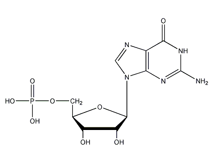 guanylic acid structural formula