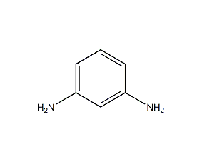 m-phenylenediamine structural formula