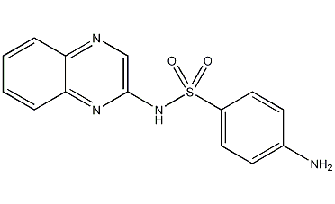 sulfaquinoxaline structural formula