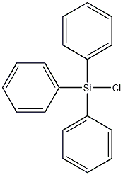 triphenylchlorosilane structural formula