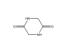 glycine anhydride structural formula