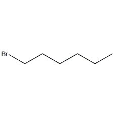 structural formula of hexane bromide