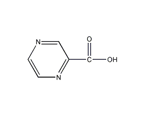 pyrazine carboxylic acid structural formula