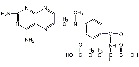 methotrexate structural formula