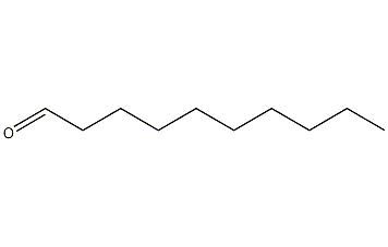 1-decanal structural formula
