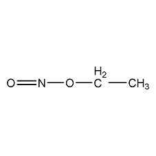 ethyl nitrite structural formula