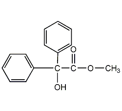 methyl benzene glycolate structural formula
