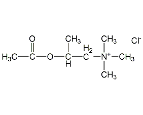 methacholine chloride structural formula