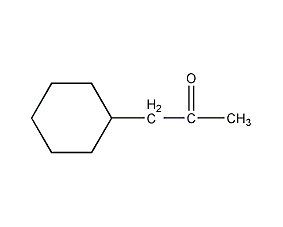 cyclohexylacetone structural formula