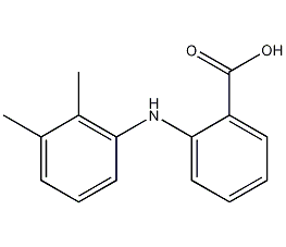 mefenamic acid structural formula