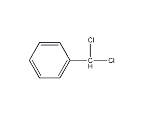 structural formula of benzyl dichloride