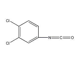 3,4-dichlorophenyl isocyanate structural formula