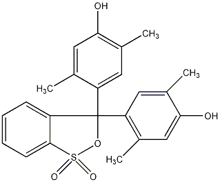 p-xylenol blue structural formula