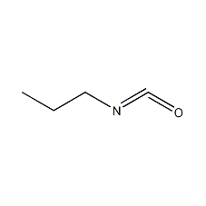 propyl isocyanate structural formula