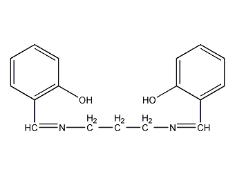 n,n'-disalicylicaldehyde-1,3-propanediamine structural formula