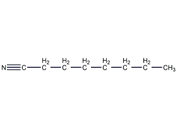 structure formula of n-octonitrile