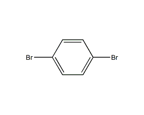 1,4-dibromobenzene structural formula